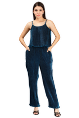 Miga Winter Blue Co-Ords Set for Woman