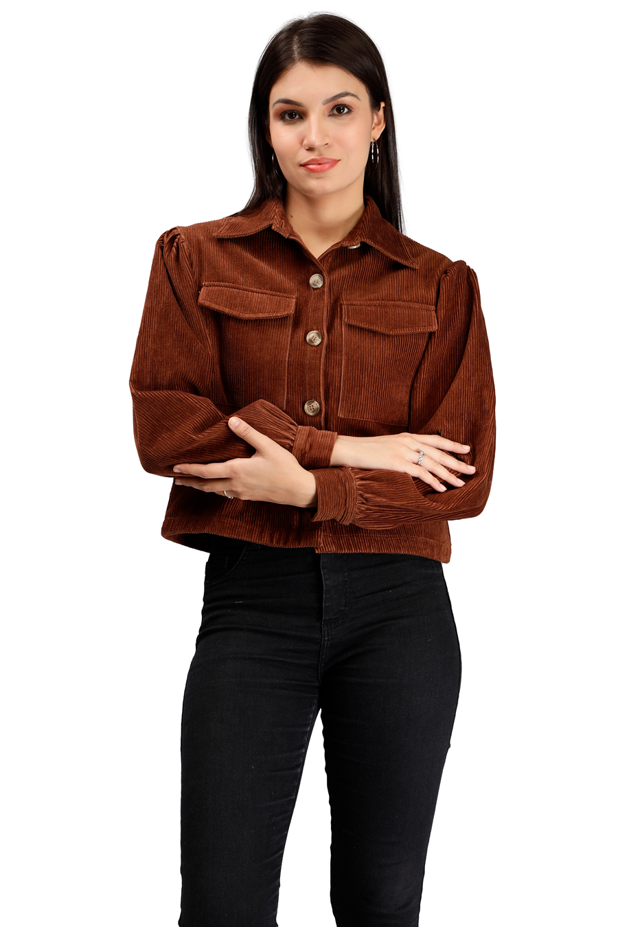 Miga Winter Brown Jacket for Women